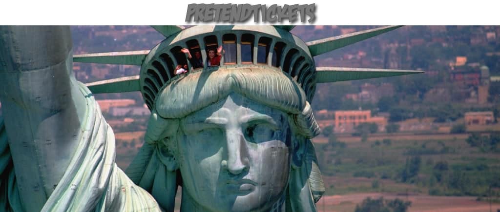 USA – New York – Statue Of Liberty Crown Tour v1 – Pretend Tickets