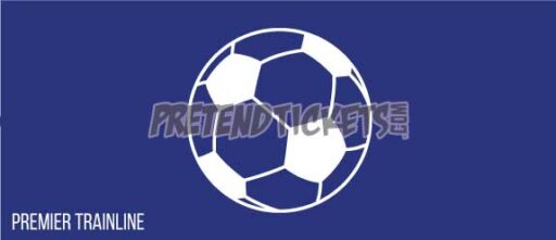 Soccer Trainline Ticket Wallet