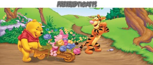 Winnie The Pooh, Piglet And Tigger