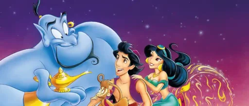 Aladdin, Abu, Jasmine And Genie