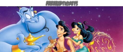 Aladdin, Abu, Jasmine And Genie