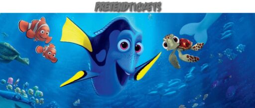 Nemo, Marlin, Dory And Squirt