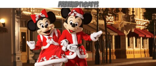 Mickey And Minnie Christmas On Main Street USA