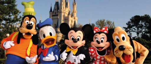 Mickey, Minnie, Donald, Goofy And Pluto v2