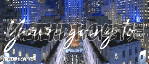 USA - New York - Rockefeller Center Ticket Wallet