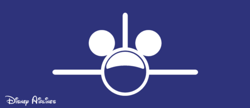 Disney Airlines Ticket Wallet