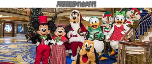 Disney Characters Christmas v1
