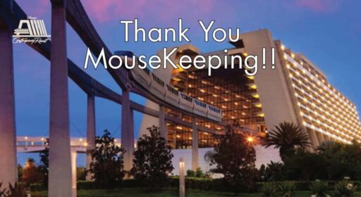 Contemporary Resort MouseKeeping Envelope