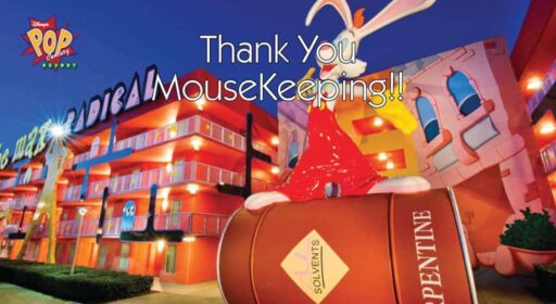 Pop Century MouseKeeping Envelope