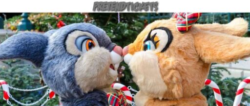 Thumper And Miss Bunny Christmas v1