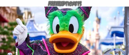 Disneyland Paris Halloween Evil Donald Duck v1