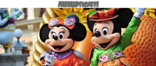 Disneyland Paris Halloween Mickey & Minnie v1