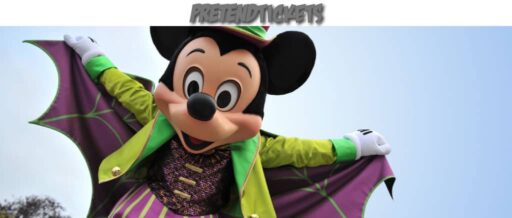 Disneyland Paris Halloween Mickey Mouse Bat v1
