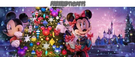 Mickey & Minnie Christmas Cartoon v1