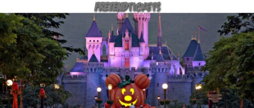 Mickey Mouse Pumpkin & Sleeping Beauty Castle v1