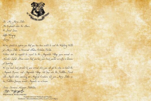 Harry Potter Letter