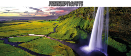 Iceland - Seljalandsfoss Waterfall