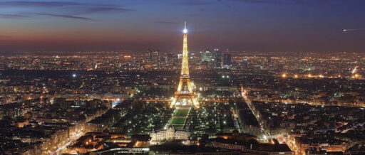 Paris - Skyline - Nightime