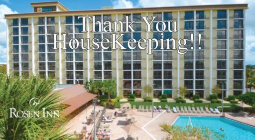 Rosen Inn HouseKeeping Envelope