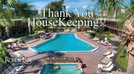 Rosen Inn International HouseKeeping Envelope