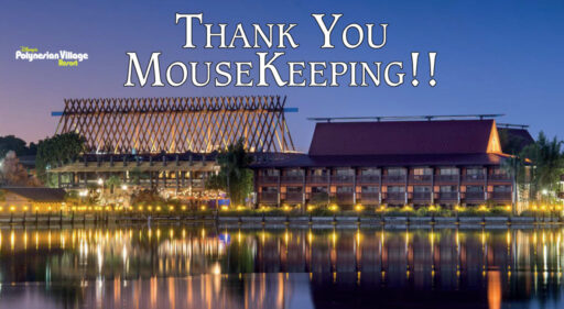 Polynesian Village Resort MouseKeeping Envelope