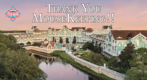 Beach Club Resort MouseKeeping Envelope