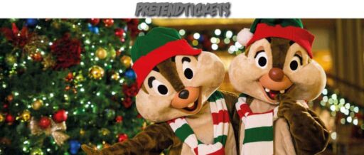 Disney Cruise Chip and Dale Christmas
