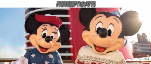Disney Cruise Mickey and Minnie Christmas