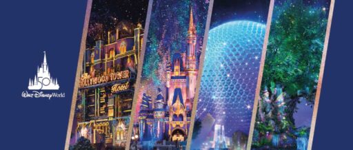 Walt Disney World 50th Anniversary 4 Park