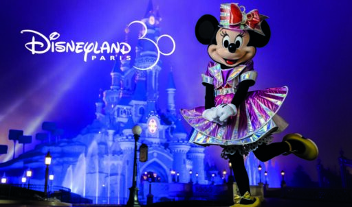 Disneyland Paris 30th Minnie Mouse Park Pass