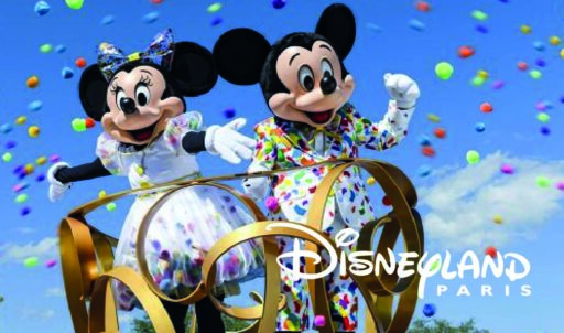Disneyland Paris Mickey Mouse Minnie Mouse Parade Park Pass