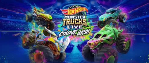 Hot Wheels Monster Trucks Live Colour Bash